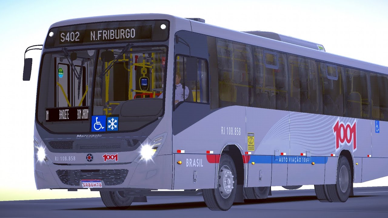 SAIUU!Apresentação Mapa Vila do Chaves/Marcopolo New Torino S Plus 2023/MB OF1721L/L:S402 N.Friburgo