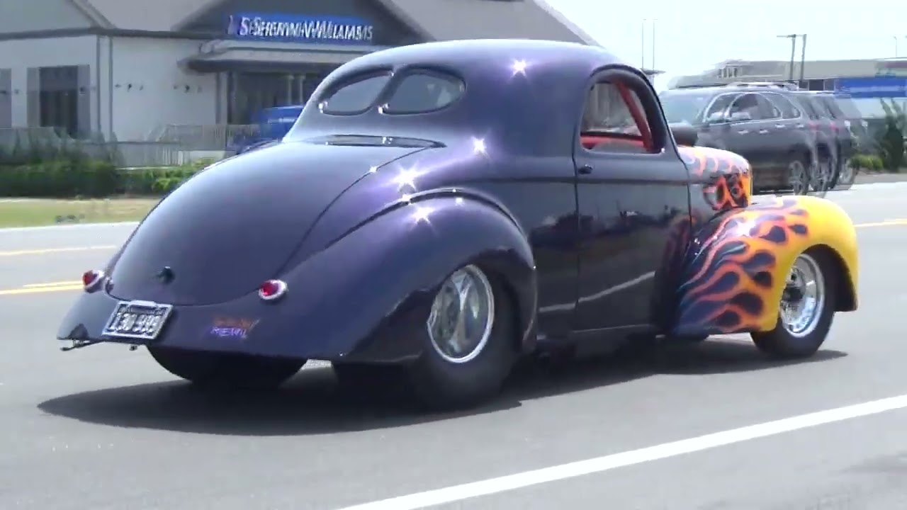 OBX Rod and Custom Festival Arrival Drive Bys Hot Rod and Pro Street Dreamgoatinc Video Compilation