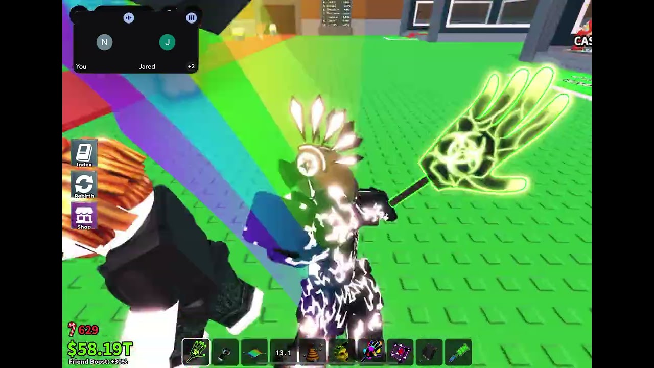 Lucky block opening