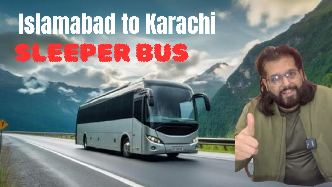 8 Hour Delay, Heavy Fog & Unexpected Mianwali Route 😳 | Sleeper Bus Islamabad to Karachi