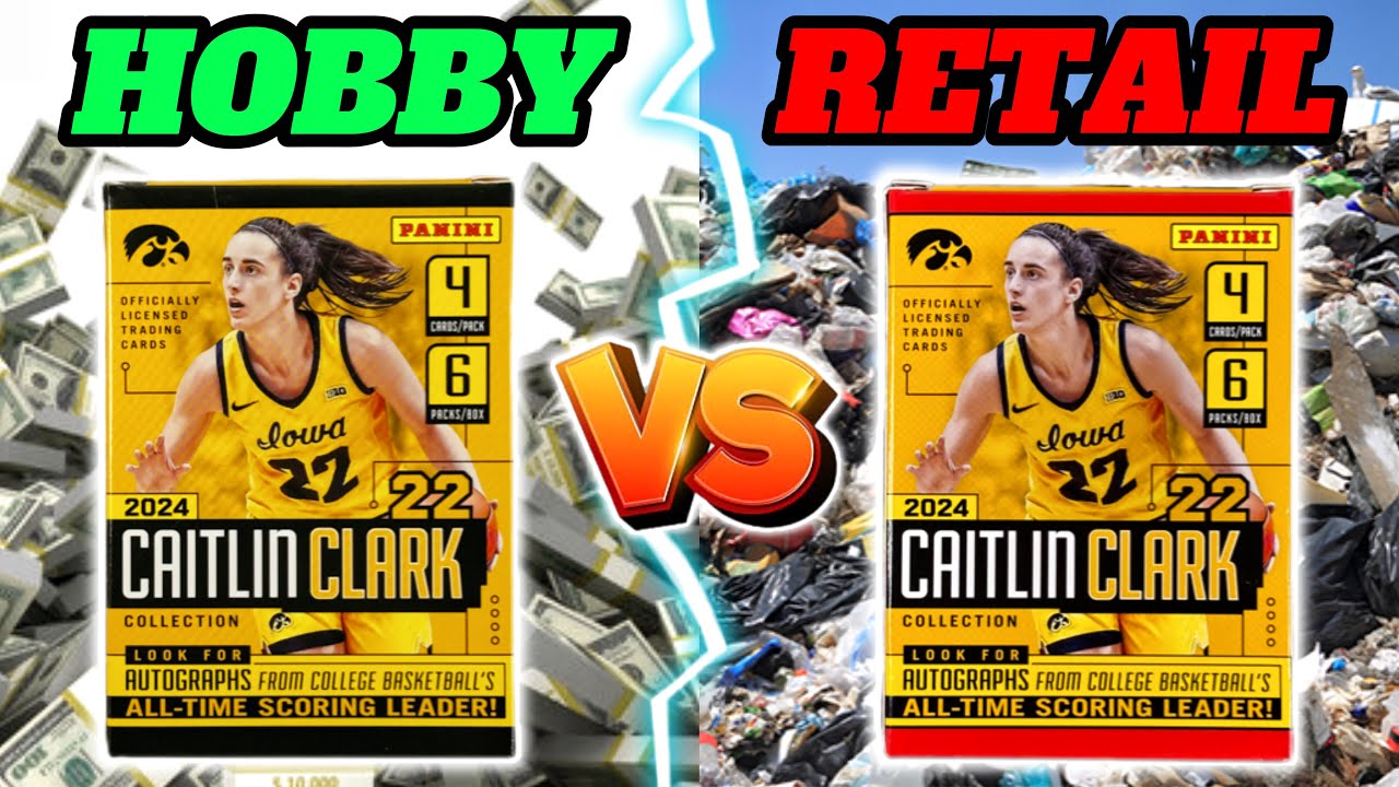 HOBBY vs RETAIL (Caitlin Clark Collection Blaster Box)