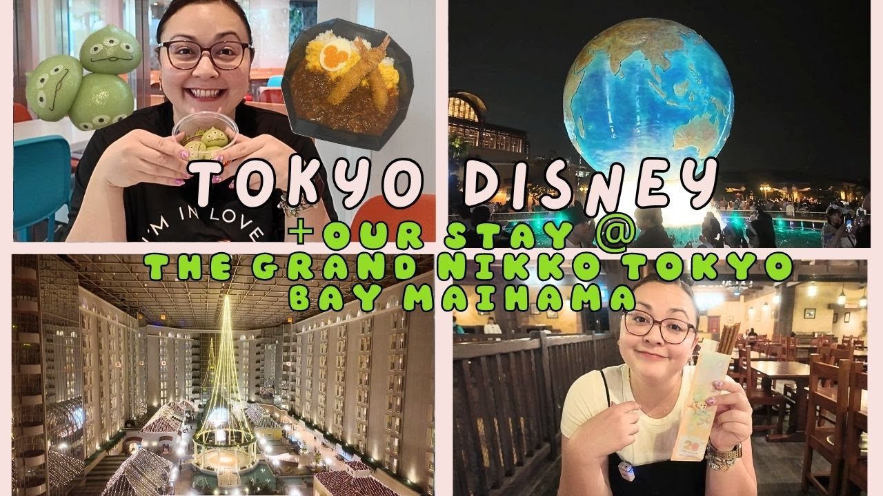 TOKYO DISNEY FOOD + Our Stay at the Grand Nikko Tokyo Bay Maihama hotel!