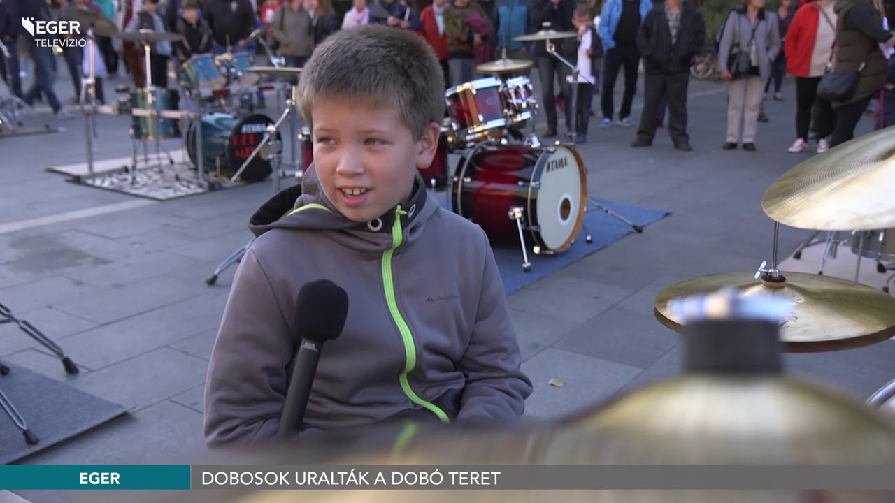 Egy Ütős Nap – Dobosok uralták a Dobó teret - 2018.10.08.