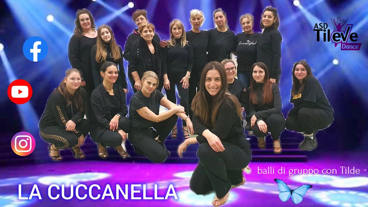 La cuccanella|ballo di gruppo|coreografia maestra Tilde Tedesco|jive di gruppo|hafanana