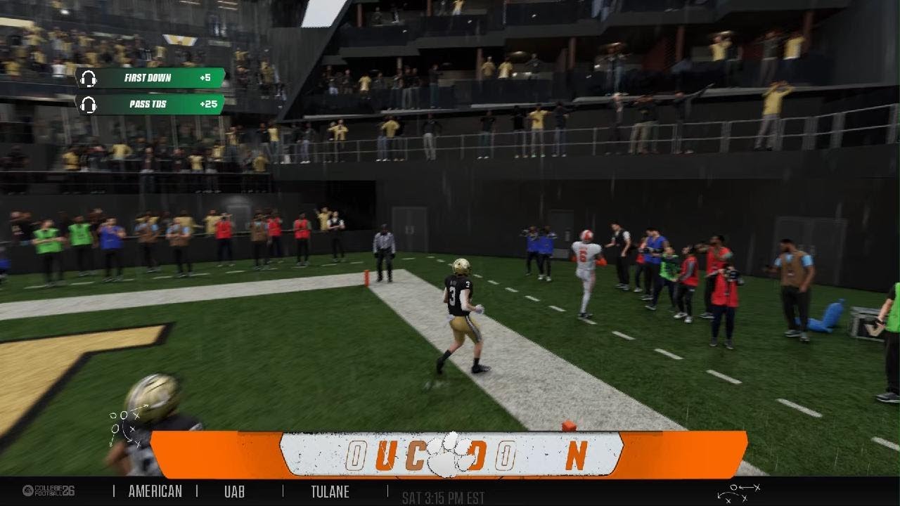 College Football 26 First Look Gameplay