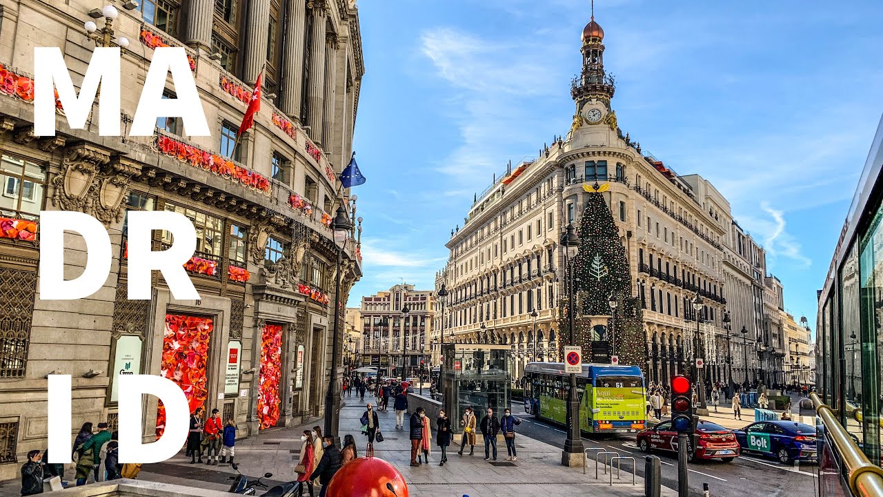 Exploring Stunning Madrid in 4K!