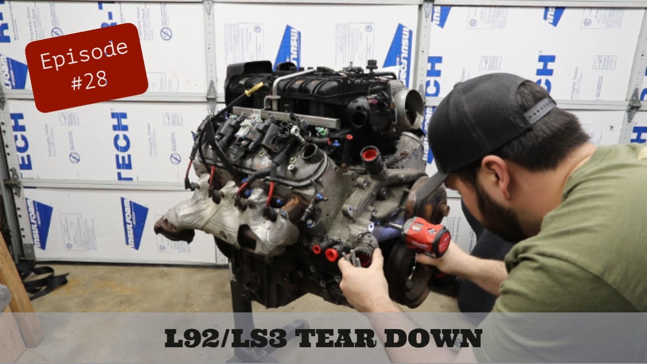 L92/LS3 DISASSEMBLY - 350Z LS SWAP EP. 28