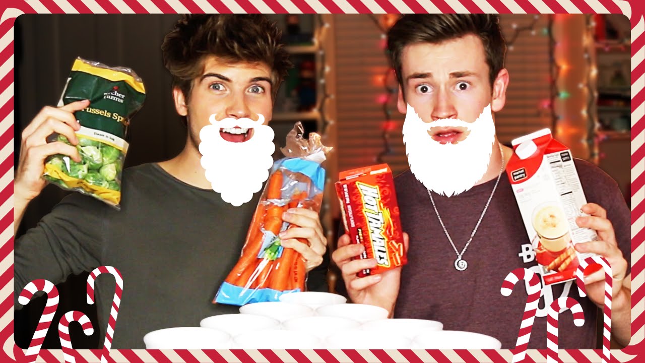 FESTIVE FOOD PONG CHALLENGE WITH JOEY GRACEFFA