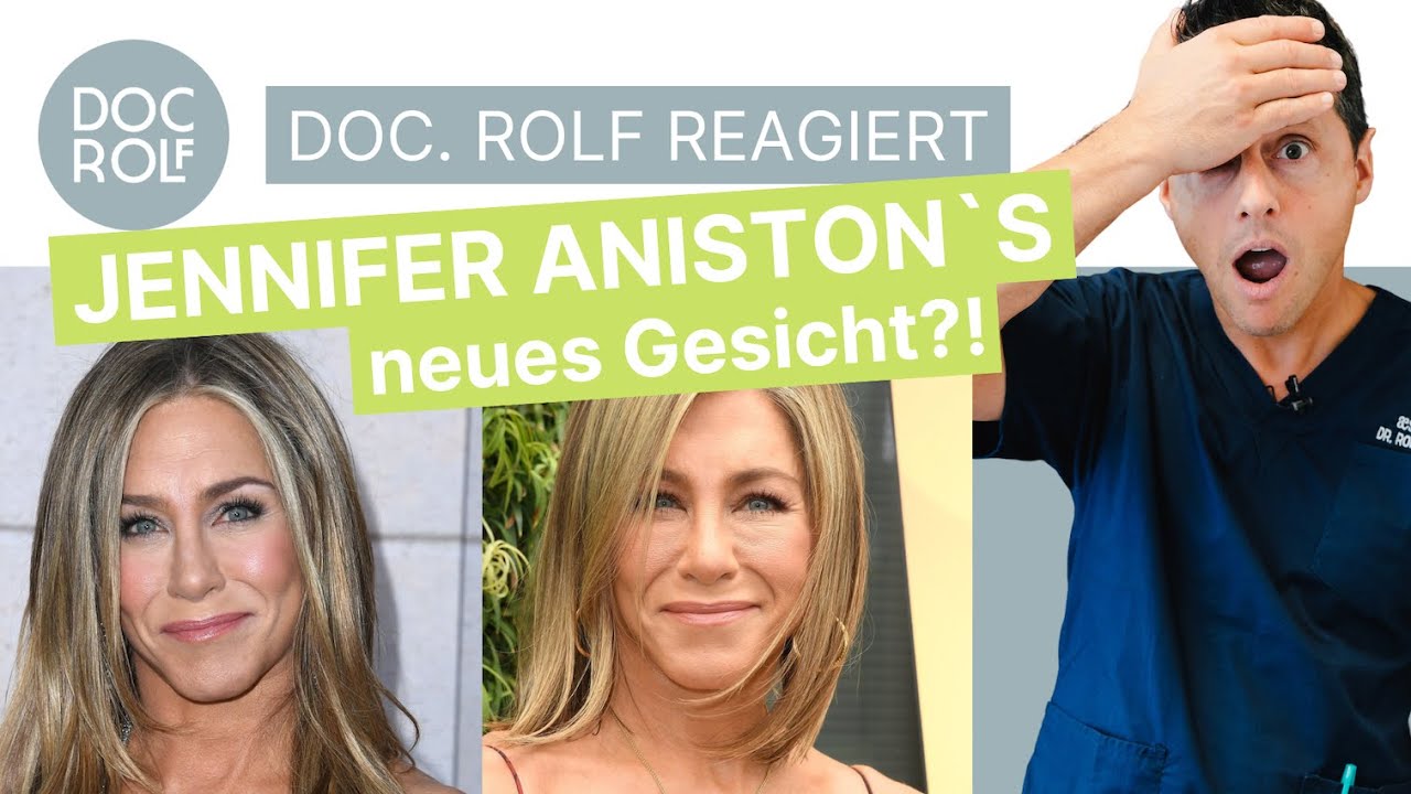 Hat JENNIFER ANISTON Hyaluron Filler in der Tränenrinne?! doc.rolf