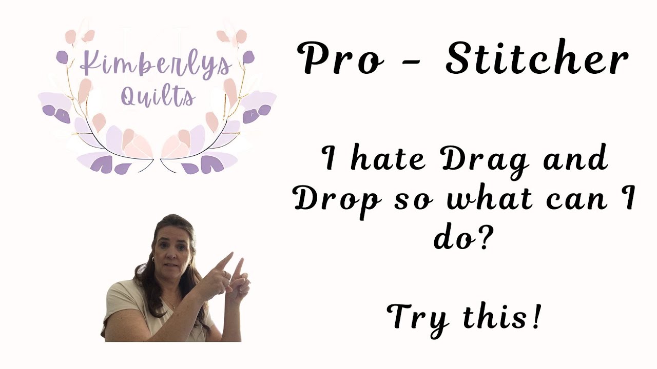 Pro Stitcher   Drag and Drop Alternative