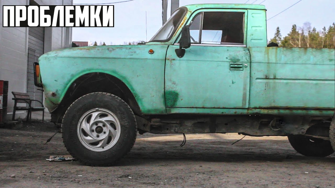 ИЖ ПИКАП 200 сил 4X4 - лёг мотор