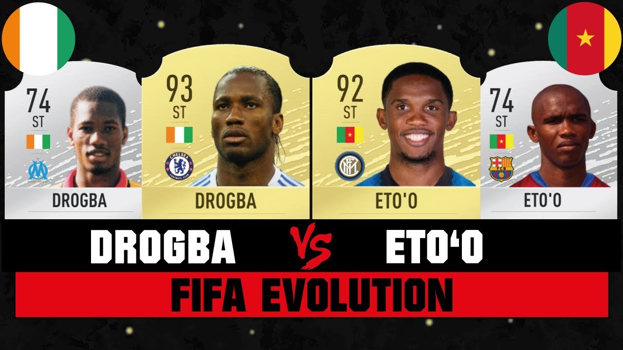 DROGBA VS ETO'O FIFA EVOLUTION 😱🔥| FIFA 07 - FIFA 20