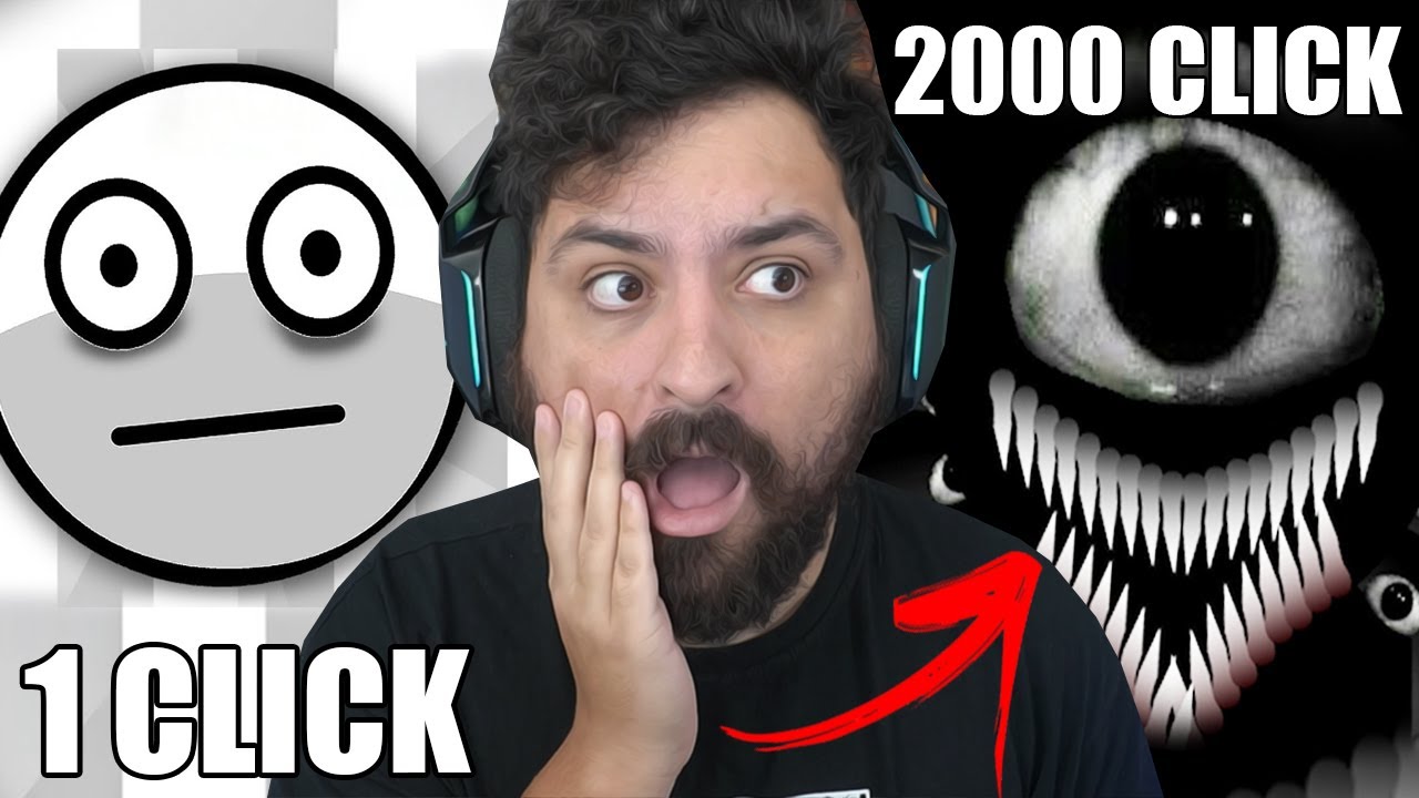 *NOVO* Quanto mais você clica, mais assustador fica (FUN CLICKER HORROR GAME) - NOVO ASSUSTADOR!