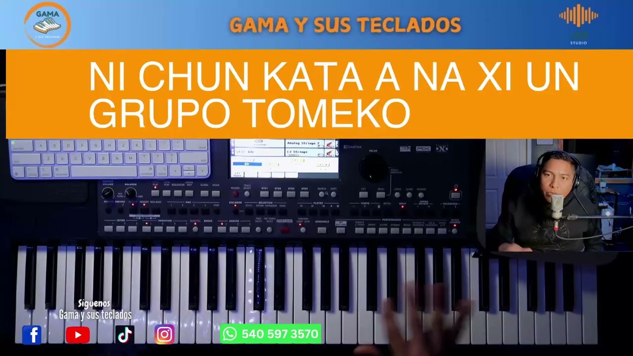 NI CHUN KATA A NA XI GRUPO TOMEKO RITMOS KORG PA