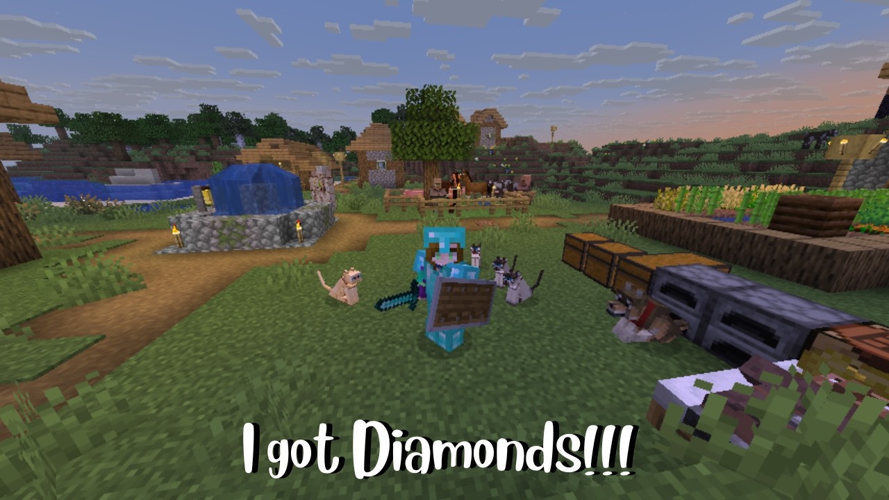 A Successful Mining trip | Vanilla Minecraft