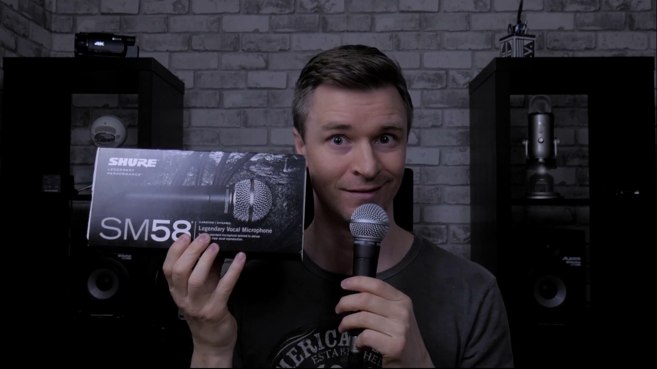 Best Microphone Ever - Shure SM58 (and a Cheap Alternative too!!) for Podcast and Live Events