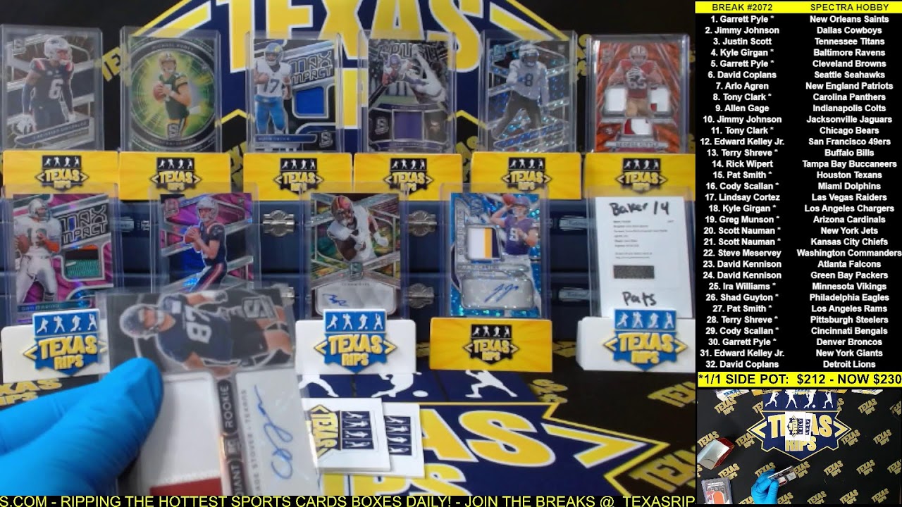 BREAK #2072 - 2024 SPECTRA HOBBY FOOTBALL