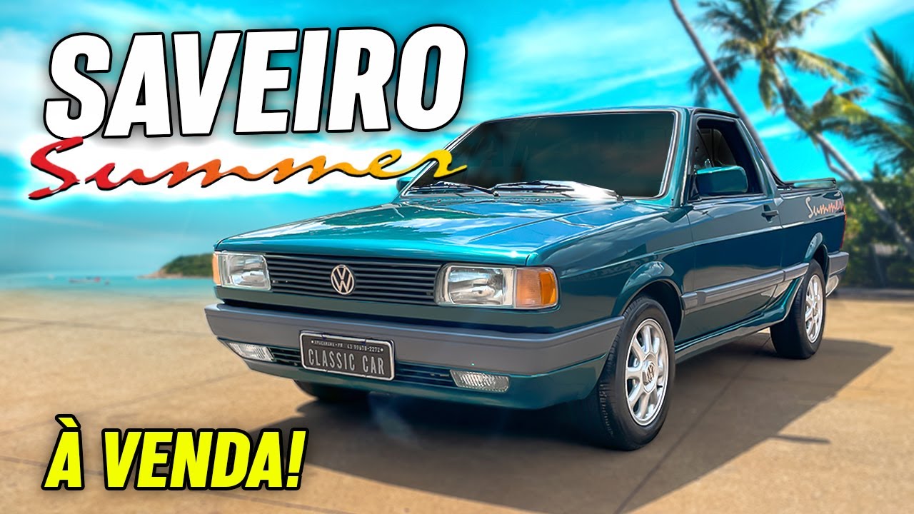 (VENDIDO) SAVEIRO SUMMER 1995 *CARRO ÍNTEGRO*