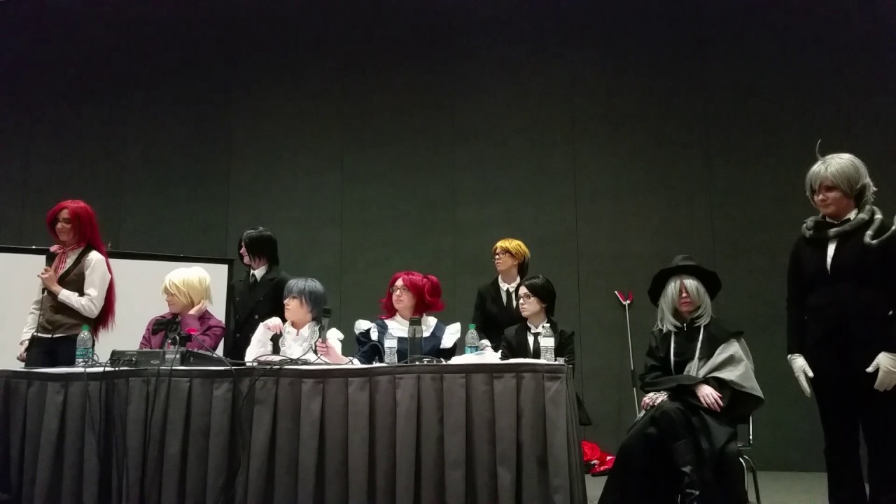 Kumoricon, 2016 - Kuroshitsuji Tea Party Panel, part 2