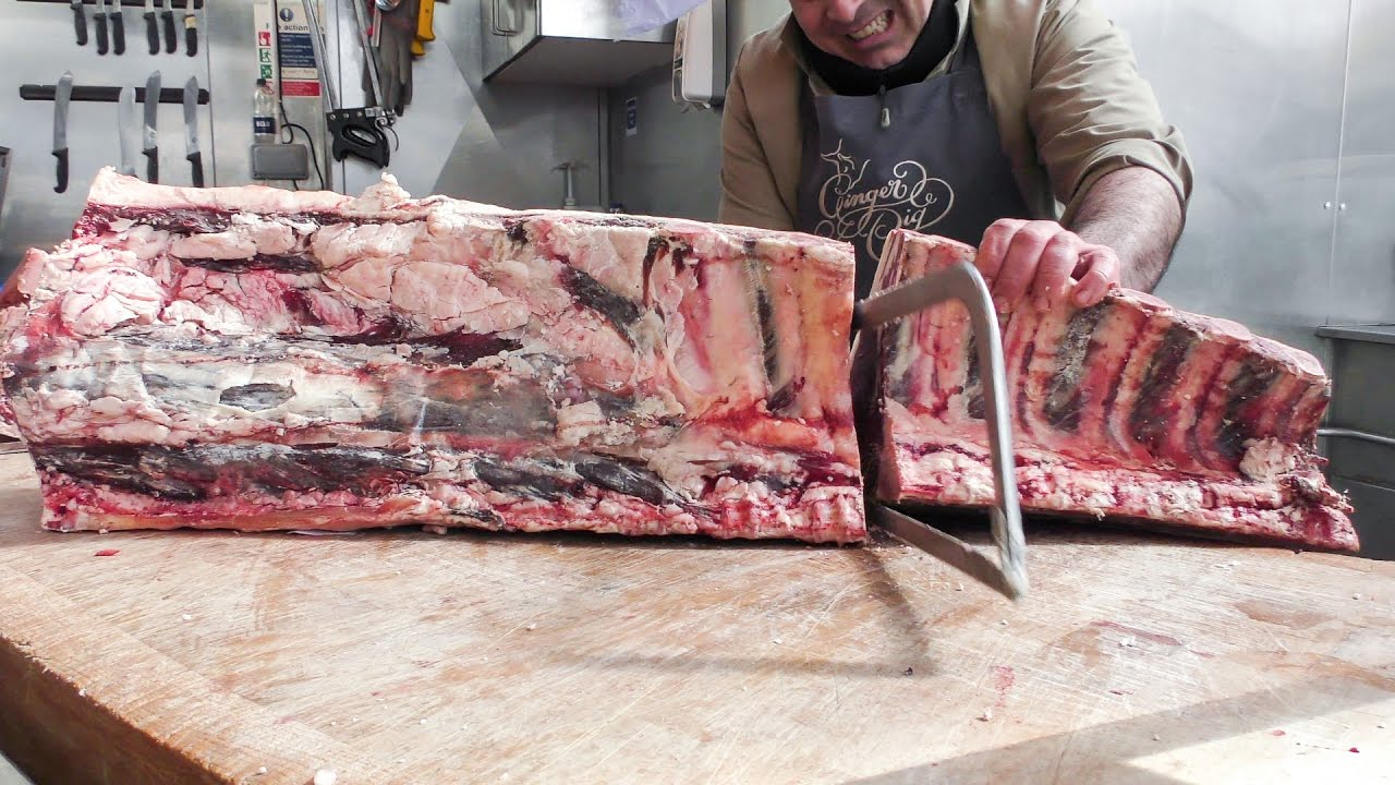 Лондонская кухня. Заглянем в мясную лавку, где продают английскую говядину из Йоркшира.