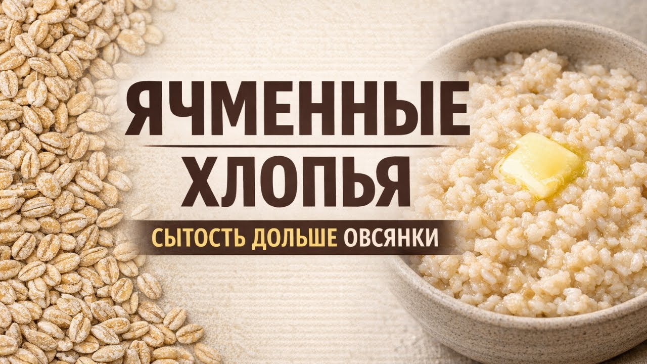 Ячмень и сытость: забытый злак, который работает