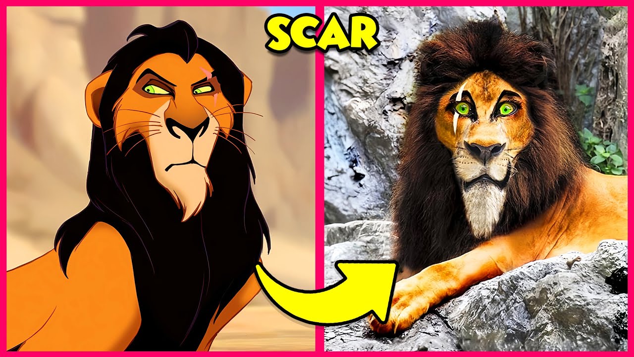 Le Roi Lion dans la VRAIE VIE 🦁🥰 + Devine la VOIX