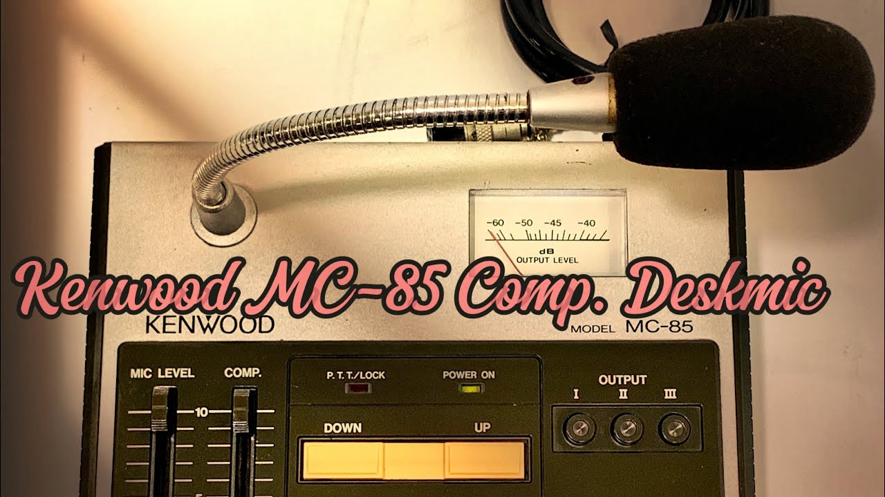 Kenwood MC-85 Comp. Deskmic