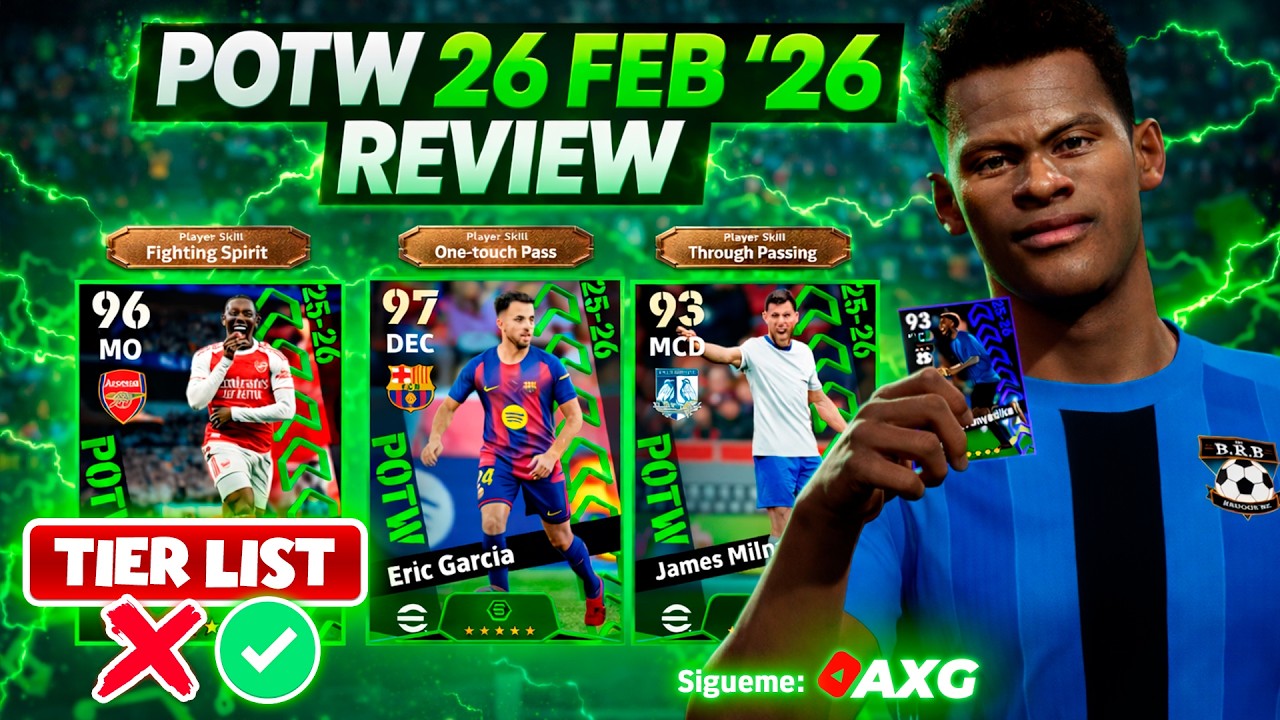 !Si sale el PORTERO lanzó por VIERI! 🔥 Review POTW 26 Feb '26 ✅ Aperturas & Tier List 📝