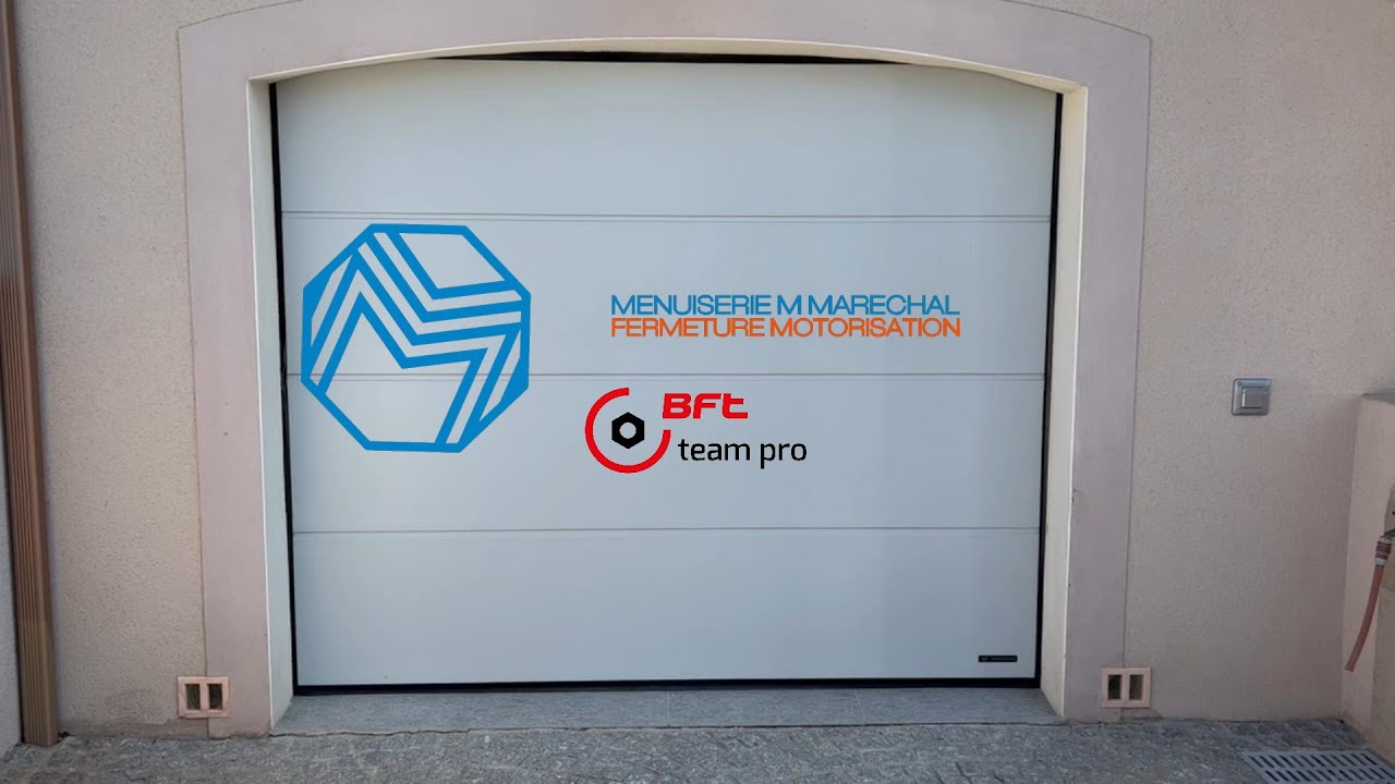 Porte de garage  UniTherm 60 mm WISNIOWSKI Automatisé avec le Kit Botticelli smart 850 BFT