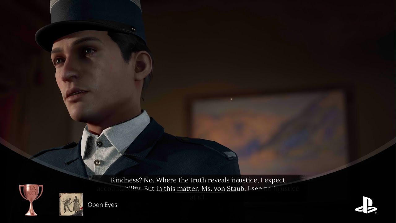 Sherlock Holmes: Chapter One - Open Eyes Trophy/Achievement