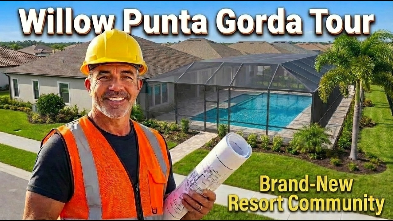 Тур по жилому комплексу The Willows Punta Gorda | Строители национального масштаба продают недвиж...