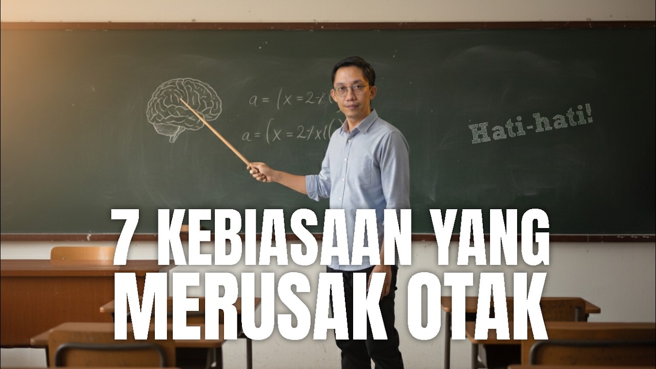 7 Kebiasaan Yang Ternyata BIKIN OTAKMU LEMOT