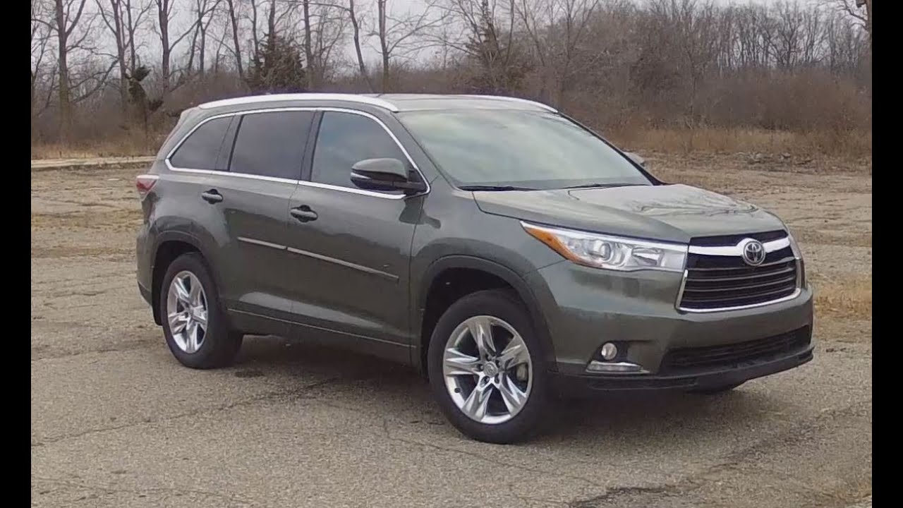 2014 Toyota Highlander Limited Platinum Review