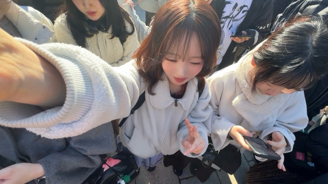 일본 워홀 vlog | 추운 겨울, 만화처럼 새해 오미쿠지하고 새로운 긴자카페 출근하는 소소한 일상