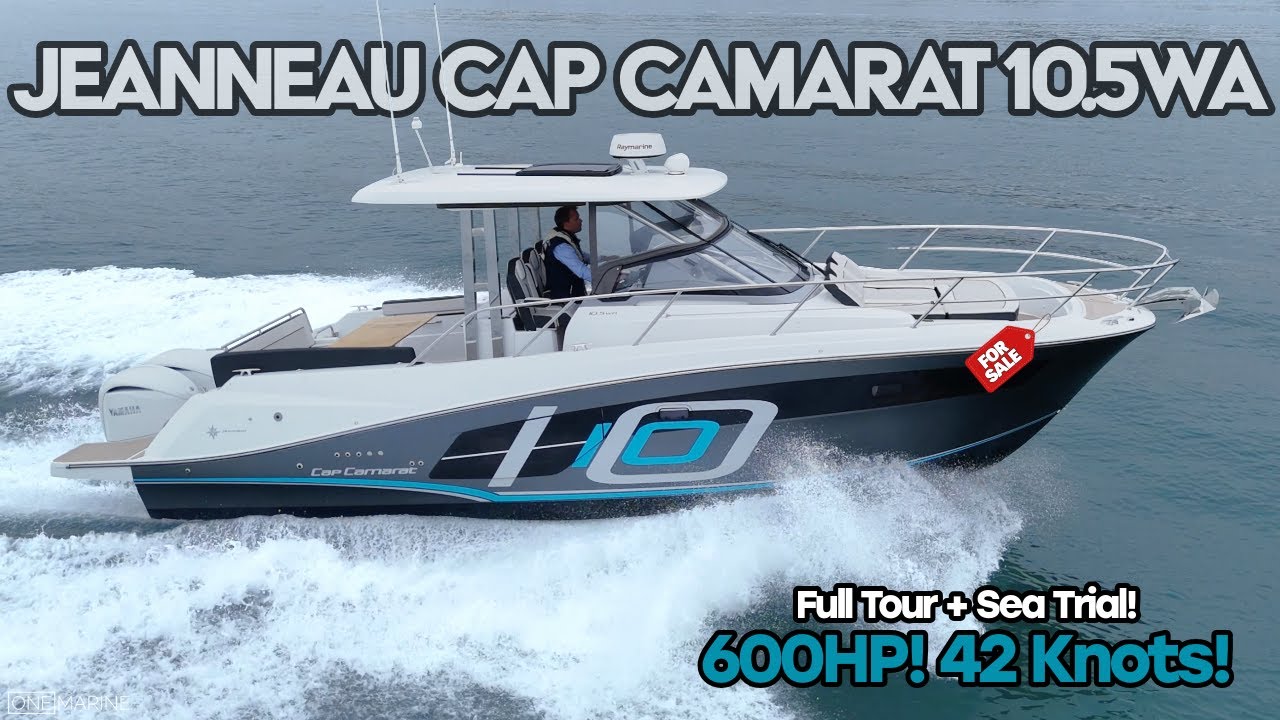 JEANNEAU CAP CAMARAT 10.5WA FOR SALE | HIGH SPEC! LOW HOURS! HUGE PERFORMANCE!