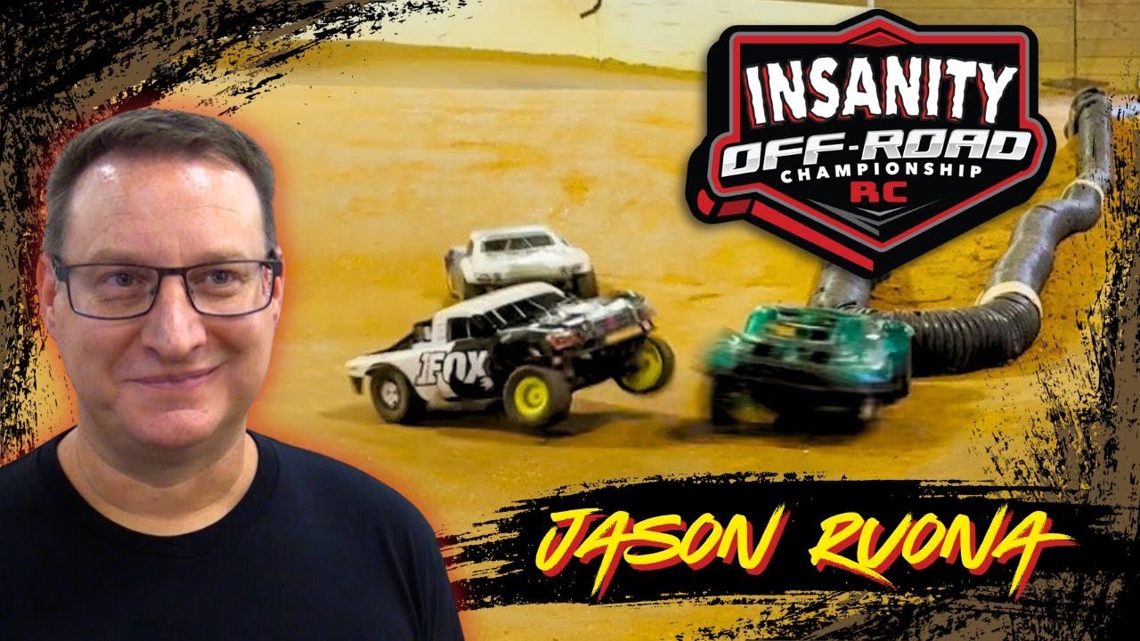 Гонка на короткой дистанции 2WD с Джейсоном Руоной | Чемпионат Insanity RC 2023