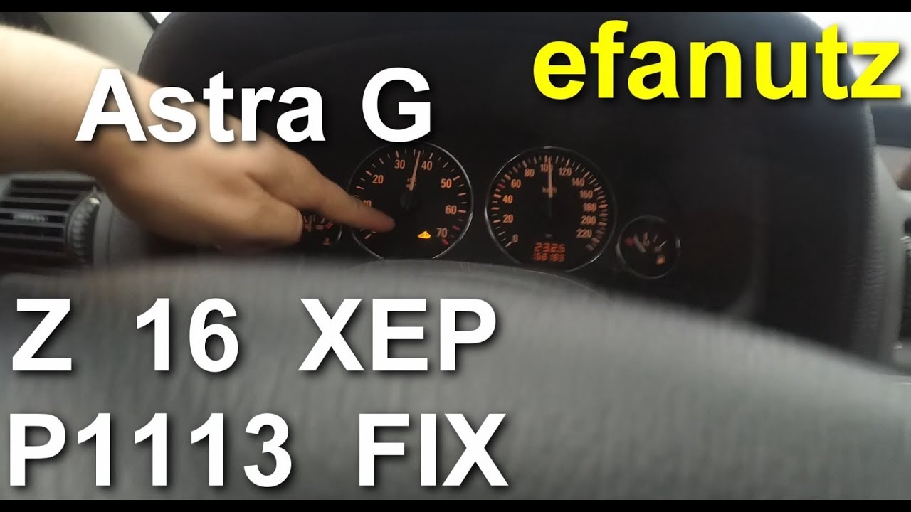 Port Deactivation Position Sensor Error (SOLVED) - Opel/Vauxhall  Astra  Z16XEP  - P1113  FIX