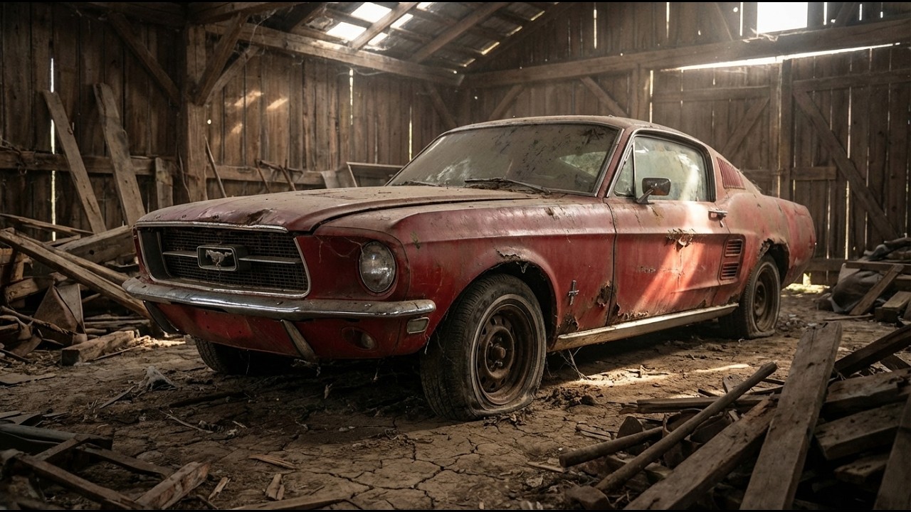 ASMR Car Restoration! 1967 Ford Mustang Full Restoration