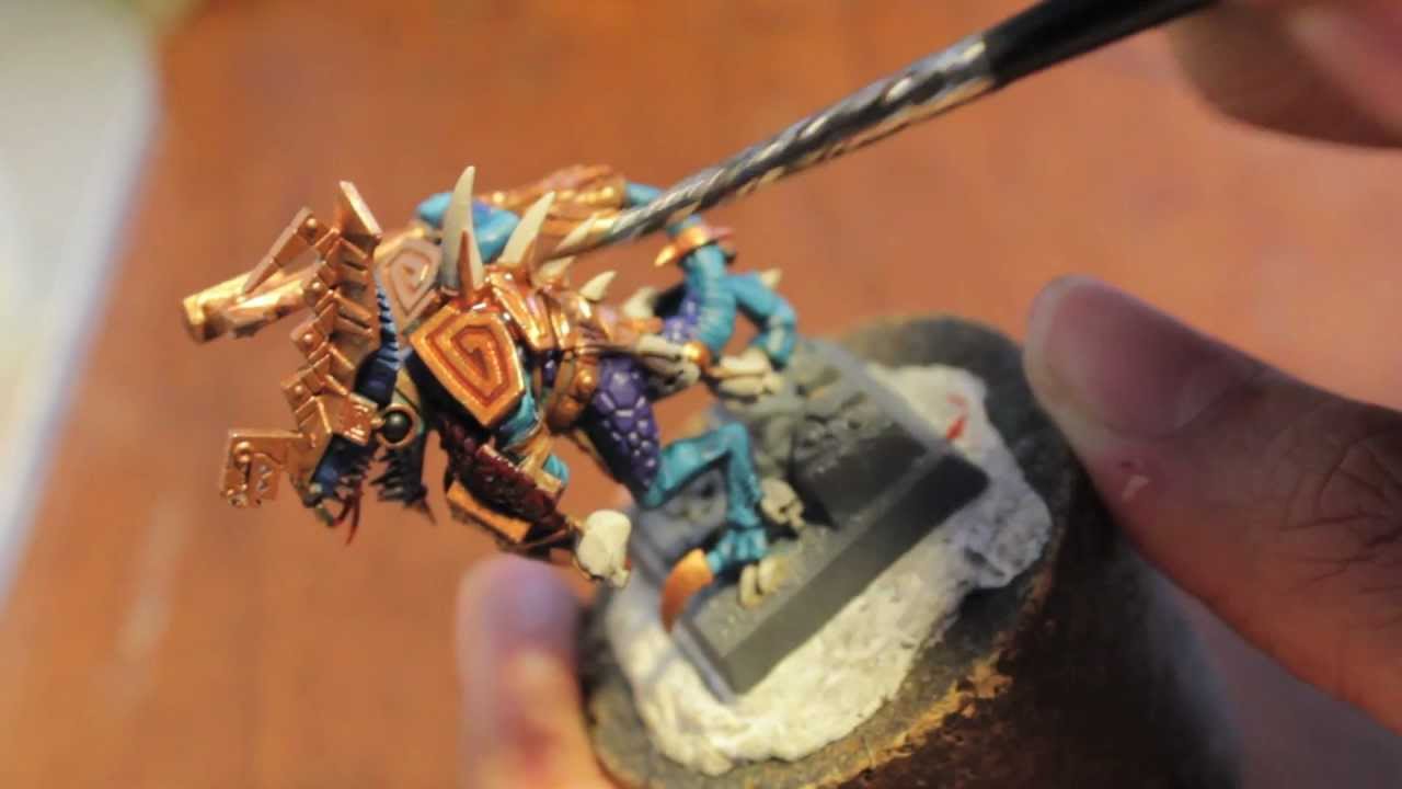 How to Paint a Lizardman Part 2 of 3