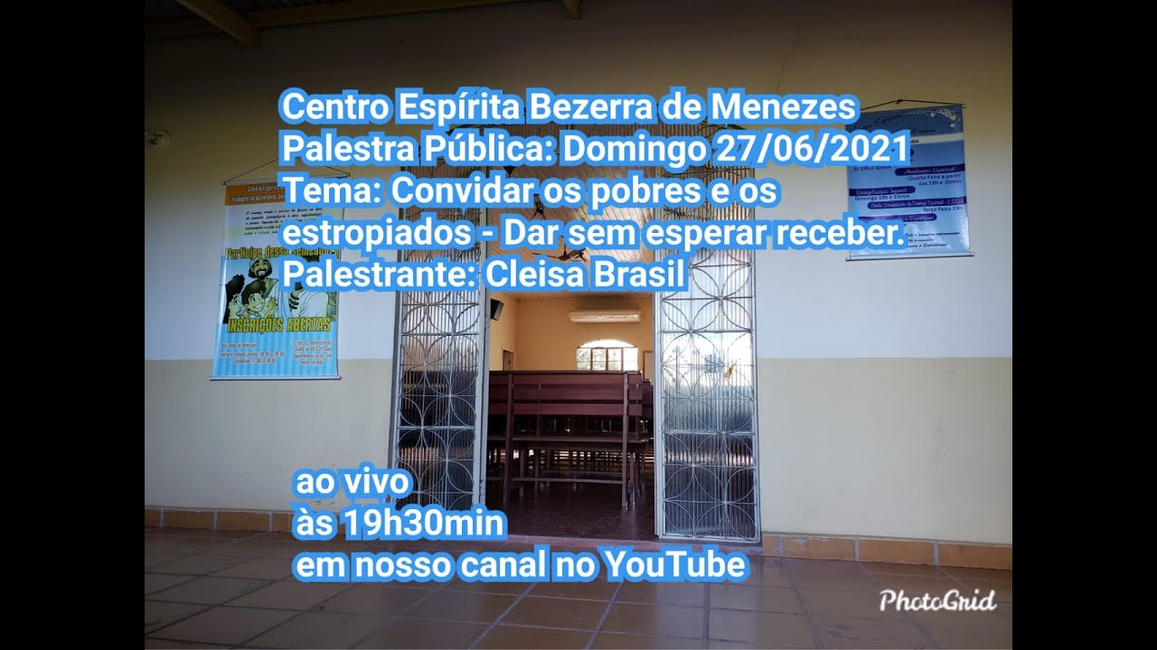PALESTRA ESPÍRITA: CONVIDAR OS POBRES E OS ESTROPIADOS - DAR SEM ESPERAR RECEBER.