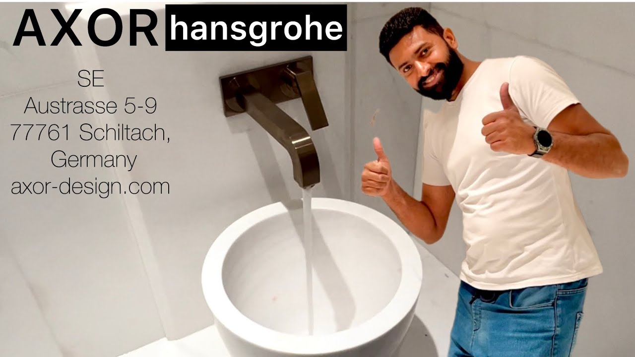 Single-Lever AXOR Concealed  Basin Mixer Installation ! ||