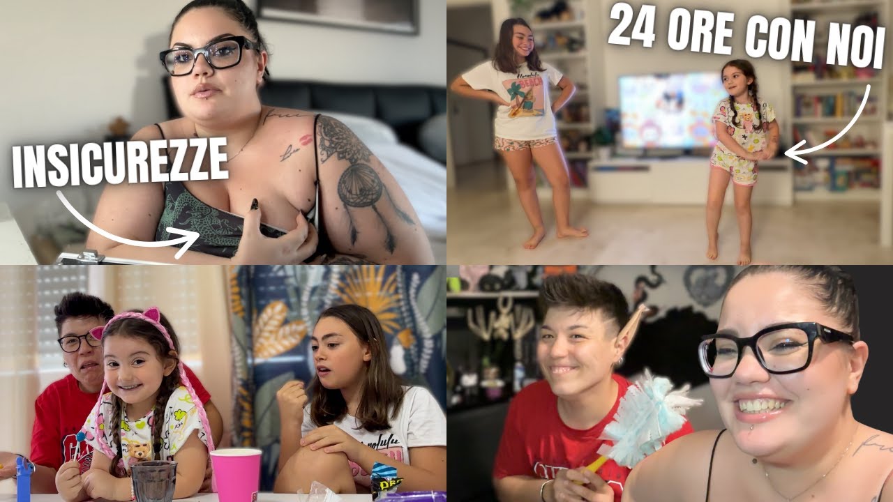 24 ore con noi, INSICUREZZE SUL CORPO, TUTTA LA VERITA', MI APRO CON VOI..../ chiara paradisi