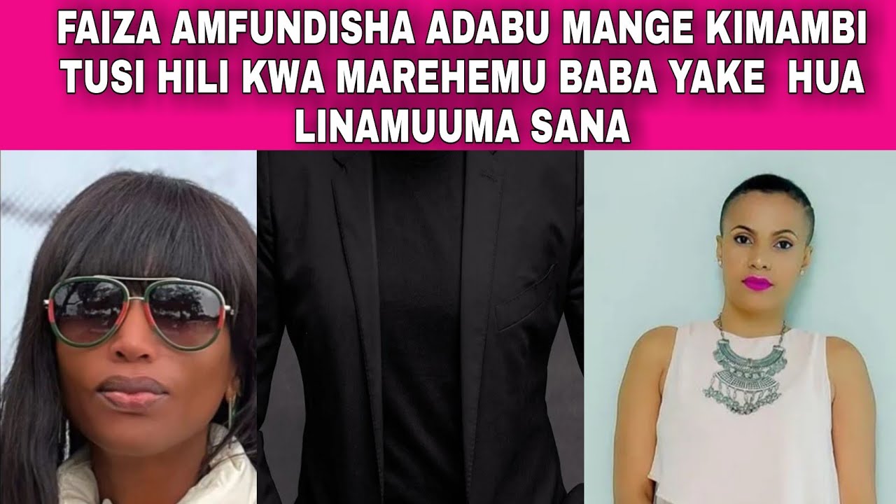 MANGE KIMAMBI AYAKANYAGA KWA FAIZA ATUKANWA MPAKA KAFUTA POST YAKE|ICU CHUMBA CHA UMBEA MAXIMUM TV