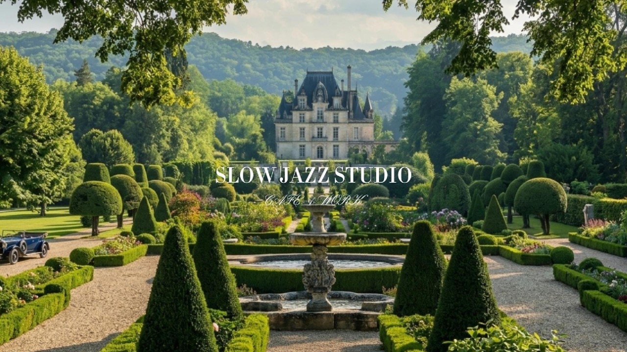 [Playlist] Vintage Jazz in the garden where spring comes, quiet cafeㅣSlow Jazz Studio
