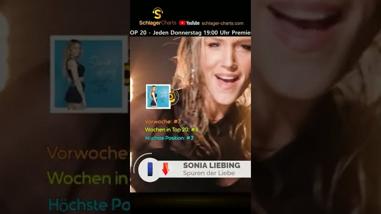 #shorts Top 10 der Schlager Charts Top 20 vom 17.03.2022 im Schnelldurchlauf🔥