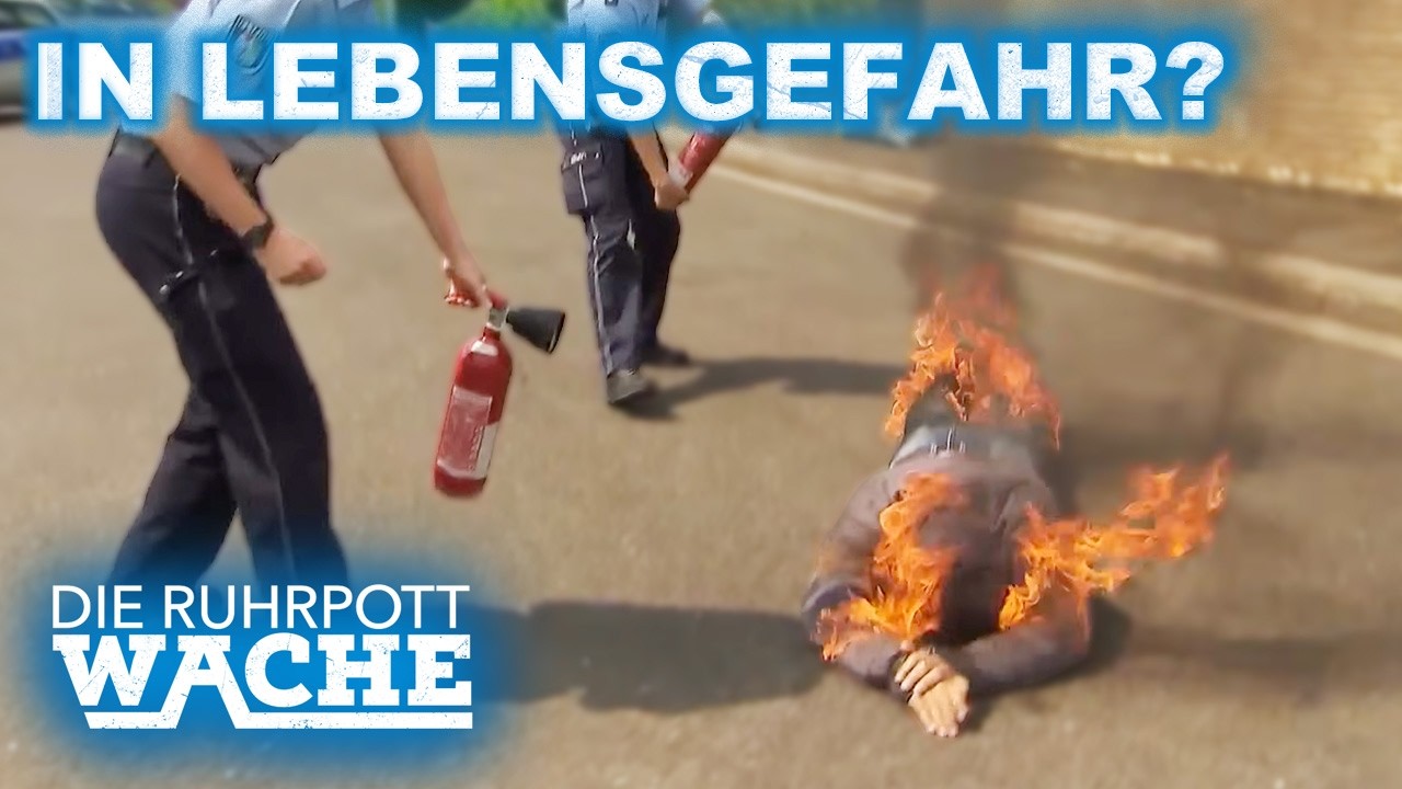 Mann in Flammen! Kommt Polizei noch rechtzeitig? | GANZE FOLGE | Die Ruhrpottwache | SAT.1