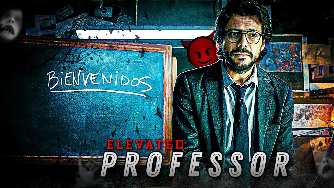 ELEVATED Ft. Professor Badass Edit 🔥 | Money heist | Professor | PIYUSH_EDITION