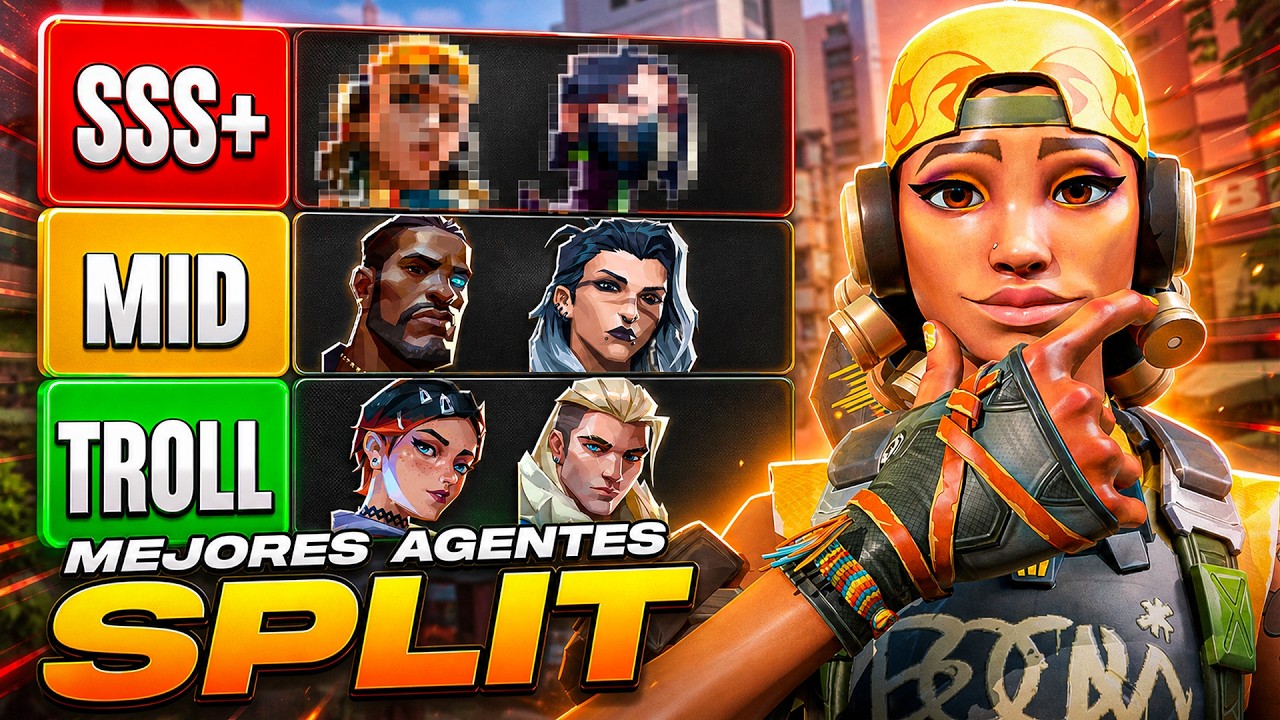 SPLIT: Los MEJORES y PEORES Agentes Del META | Tierlist seg&uacute;n VCT