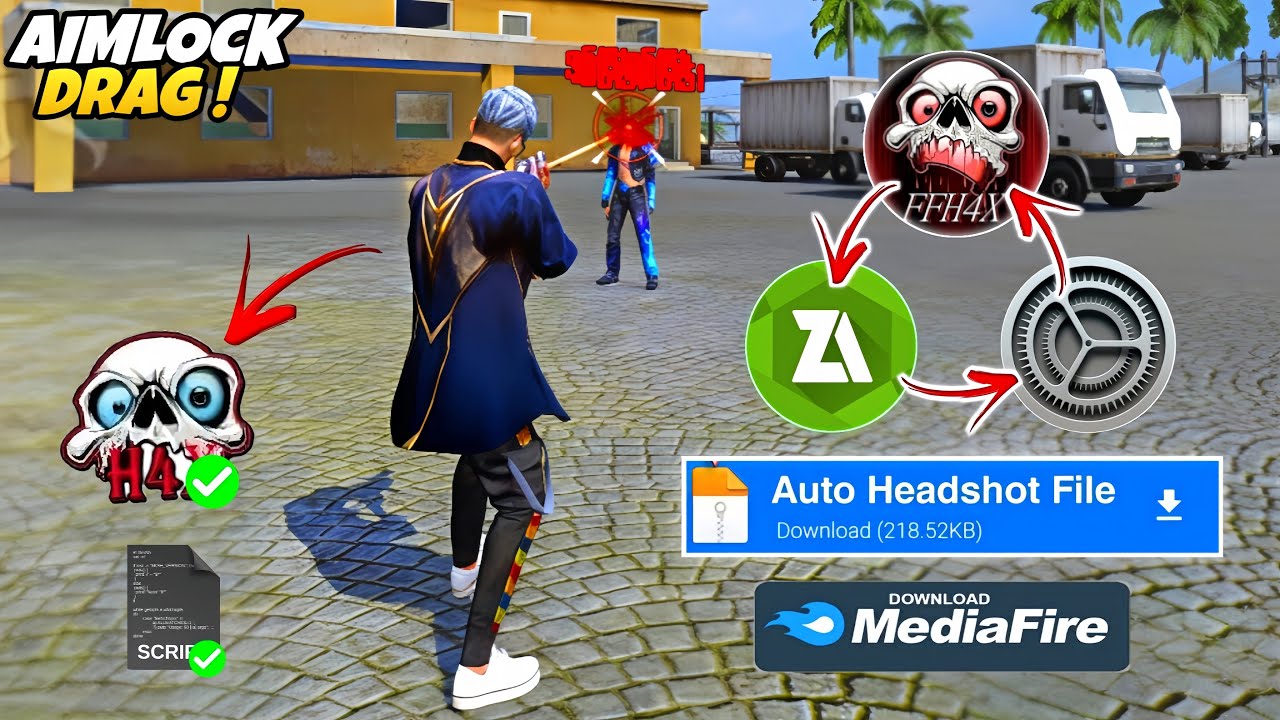 Auto Headshot Config File 🚀🎯 freefire aimbot + aimlock 🎯 | Headshot config file free fire max 🔥