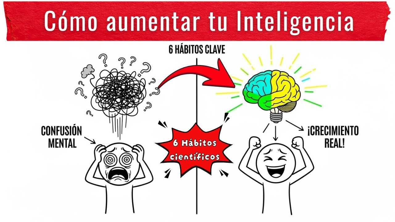 Cómo aumentar tu Inteligencia: 6 Hábitos científicos para entrenar tu cerebro
